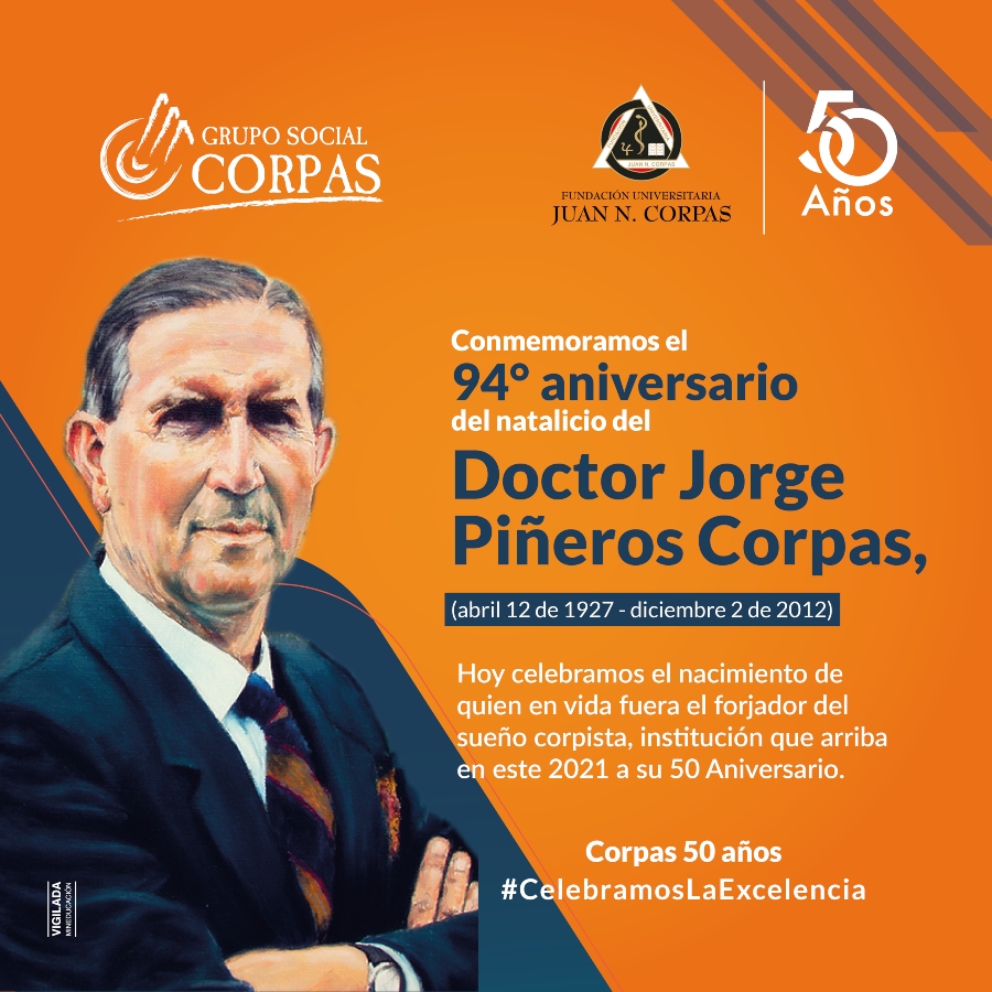 NATALICIO Doctor Jorge Piñeros Corpas